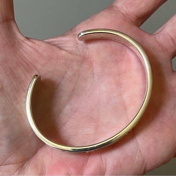 Tiffany & Co. Silver Atlas Roman Numeral Cuff Bracelet - Picture 5 of 8